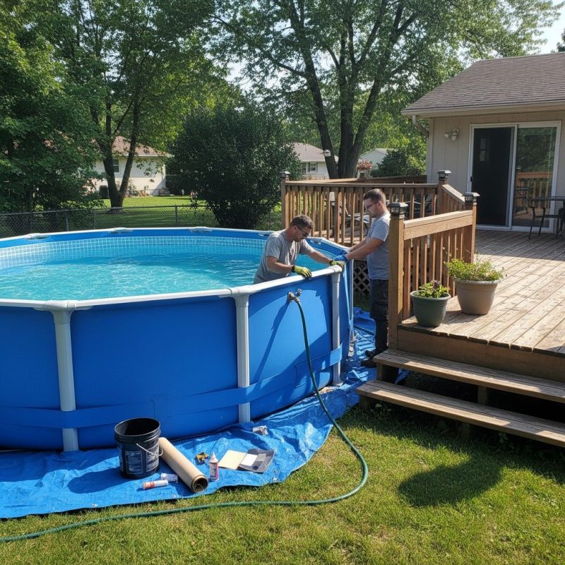 Above Ground Pool Preparation