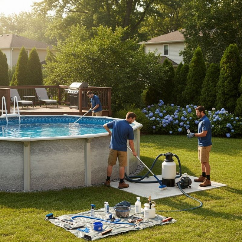 Above Ground Pool Preparation