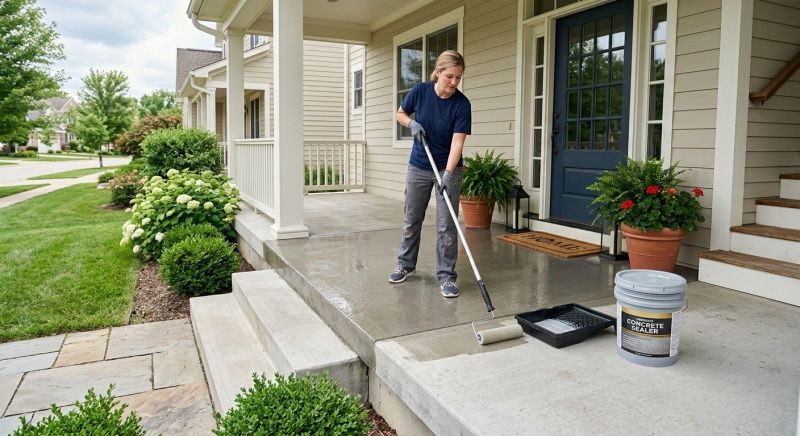 Sidewalk Concrete Sealing in Kitsap County, WA