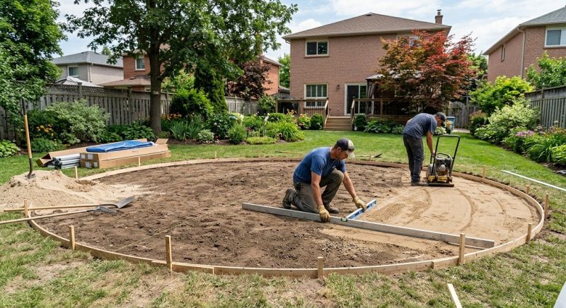 Above Ground Pool Preparation Service